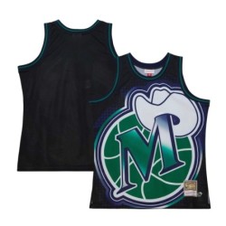 Dallas Mavericks NBA Big Face Tank 7.0 By Mitchell & Ness - Mens