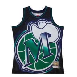 Dallas Mavericks NBA Big Face Tank 7.0 By Mitchell & Ness - Mens