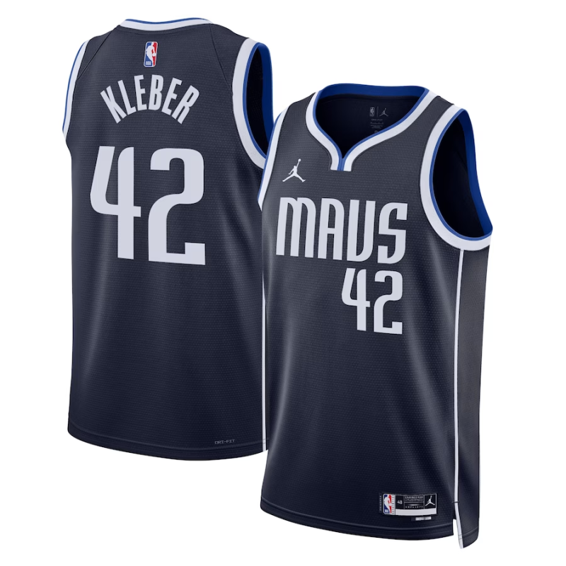 Dallas Mavericks Jordan Statement Edition Swingman Jersey - Navy - Maximillian Kleber