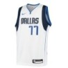 Dallas Mavericks Nike Association Edition Swingman Jersey - White - Luka Doncic