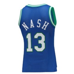 Women's Mitchell & Ness Steve Nash Blue Dallas Mavericks 1998/99 Hardwood Classics Swingman Jersey