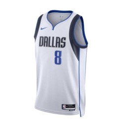 Dallas Mavericks Nike Association Edition Swingman Jersey - White - Josh Green