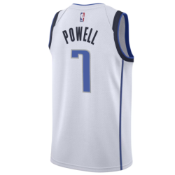 Dallas Mavericks Nike Association Edition Swingman Jersey - White - Dwight Powell