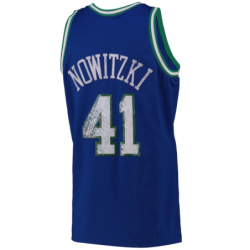 Dallas Mavericks Mitchell & Ness 75th Anniversary Icon Swingman Jersey - Dirk Nowitzski