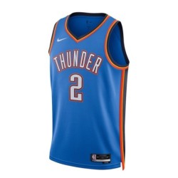 Oklahoma City Thunder Nike Icon Edition Swingman Jersey- Shai Gilgeous-Alexander