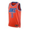 Oklahoma City Thunder Jordan Statement Edition Swingman Jersey - Orange - Josh Giddey