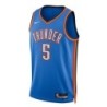 Oklahoma City Thunder Nike Icon Edition Swingman Jersey - Blue - Luguentz Dort