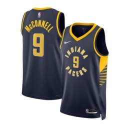 Indiana Pacers Nike Icon Edition Swingman Jersey - Navy - T.J. McConnell