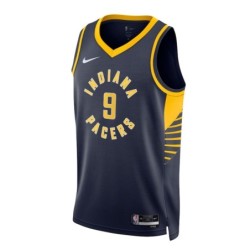 Indiana Pacers Nike Icon Edition Swingman Jersey - Navy - T.J. McConnell