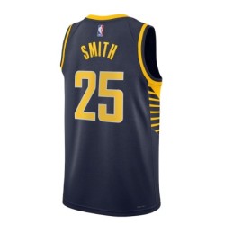 Indiana Pacers Nike Icon Edition Swingman Jersey - Navy - Jalen Smith