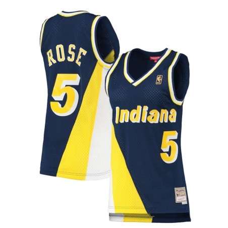 Jalen Rose Navy Indiana Pacers 1996/97 Hardwood Classics Swingman Jersey