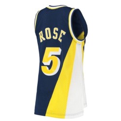 Jalen Rose Navy Indiana Pacers 1996/97 Hardwood Classics Swingman Jersey