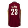 Cleveland Cavaliers LeBron James 2003-04 Hardwood Classics Swingman Jersey - Red Youth