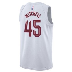 [WHITE] Youth Donovan Mitchell Association Swingman Jersey