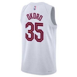 [WHITE] Isaac Okoro Association Swingman Jersey