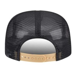 Black and Gold Golfer hat