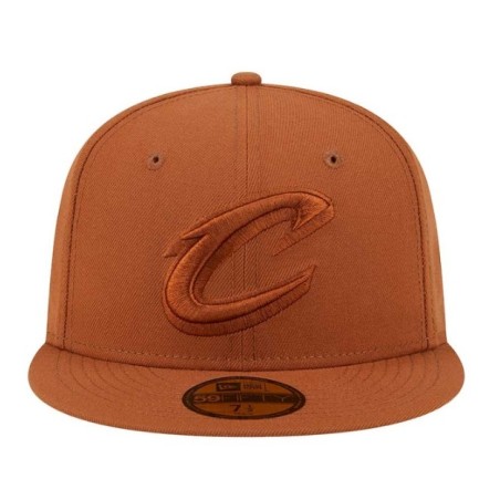 Brown Tonal Fitted Hat