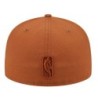 Brown Tonal Fitted Hat