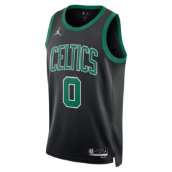 Jordan Brand Jayson Tatum Black Boston Celtics Swingman Jersey