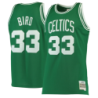 Men's Mitchell & Ness Larry Bird Kelly Green Boston Celtics Hardwood Classics Swingman Jersey