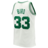 Men's Mitchell & Ness Larry Bird White Boston Celtics Hardwood Classics Swingman Jersey