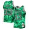 Men's Mitchell & Ness Larry Bird Kelly Green Boston Celtics 1985/86 Galaxy Swingman Jersey