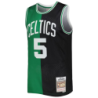 Kevin Garnett Black/Kelly Green Boston Celtics Hardwood Classics 2007/08 Split Swingman Jersey