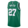 Nike Jordan Walsh Kelly Green Boston Celtics Swingman Badge Player Jersey