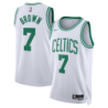 Nike Jaylen Brown White Boston Celtics Swingman Jersey - Association Edition