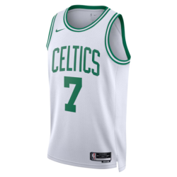 Nike Jaylen Brown White Boston Celtics Swingman Jersey - Association Edition