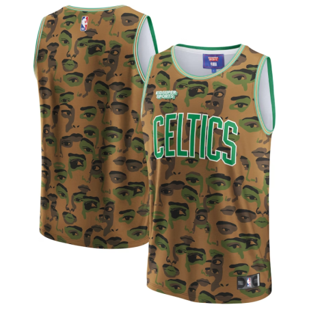 NBA & KidSuper Studios by Fanatics Brown Boston Celtics Hometown Jersey