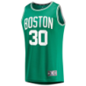 Men's Fanatics Sam Hauser Kelly Green Boston Celtics Fast Break Replica Jersey