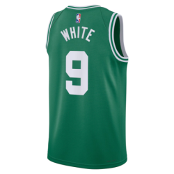 Nike Derrick White Kelly Green Boston Celtics Swingman Badge Player Jersey