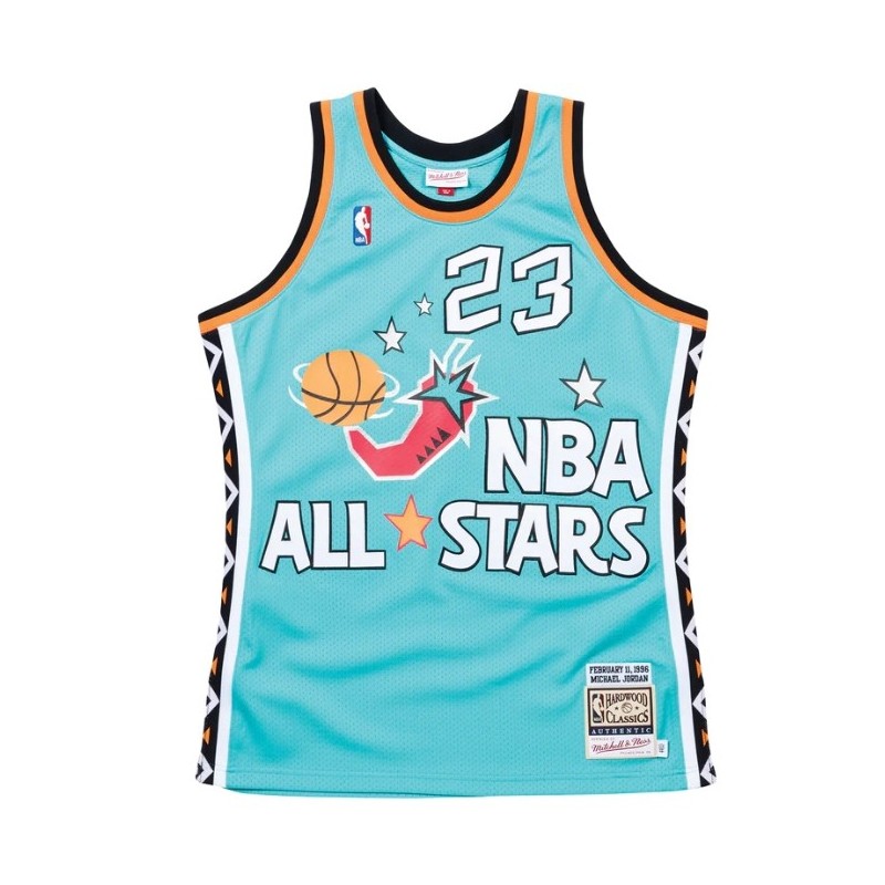 CHICAGO BULLS AUTHENTIC MITCHELL & NESS MICHAEL JORDAN 1996 ALL-STAR JERSEY