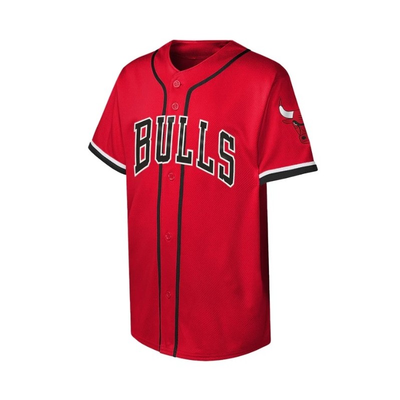 YOUTH CHICAGO BULLS OUTERSTUFF BASEBALL JERSEY