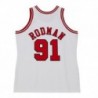 CHICAGO BULLS AUTHENTIC MITCHELL & NESS DENNIS RODMAN 1997 HOME FINALS JERSEY