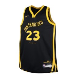 Golden State Warriors Nike City Edition Swingman Jersey 23 - Black - Draymond Green