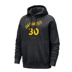 Golden State Warriors Nike City Edition Name & Number Hoodie