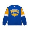 Men's Royal Golden State Warriors Hardwood Classic Retro Full 3.0 Pullover Sweatshirt