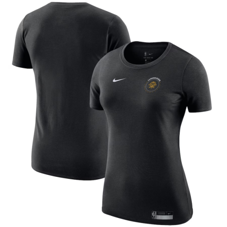 Golden State Warriors Nike City Edition Logo T-Shirt - Black - Womens