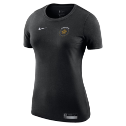 Golden State Warriors Nike City Edition Logo T-Shirt - Black - Womens