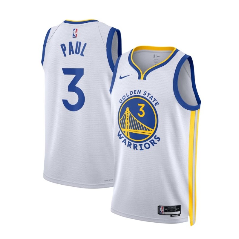 Golden State Warriors  Edition Swingman Jersey - White - Chris Paul