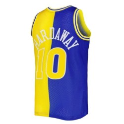 Tim Hardaway Royal/Gold Golden State Warriors Hardwood Classics 1990/91 Split Swingman Jersey