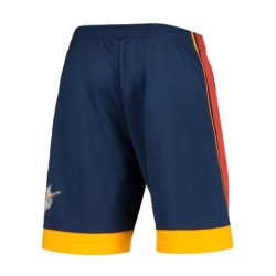 Navy Golden State Warriors 2009 Hardwood Classics 75th Anniversary Swingman Shorts