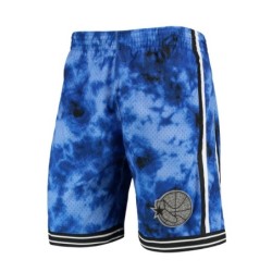 Men's Royal Golden State Warriors Hardwood Classics 1995 Galaxy Swingman Shorts