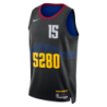 Denver Nuggets  23 Nike City Edition Shirt - Black - Nikola Jokić