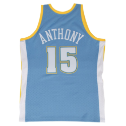 Men's Denver Nuggets Hardwood Classics Road Swingman Carmelo Anthony Jersey