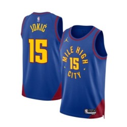 Camiseta Denver Nuggets Jordan Edition - Azul - Nikola Jokić