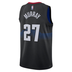 Denver Nuggets 23 Nike City Edition  Jersey - Black - Jamal Murray