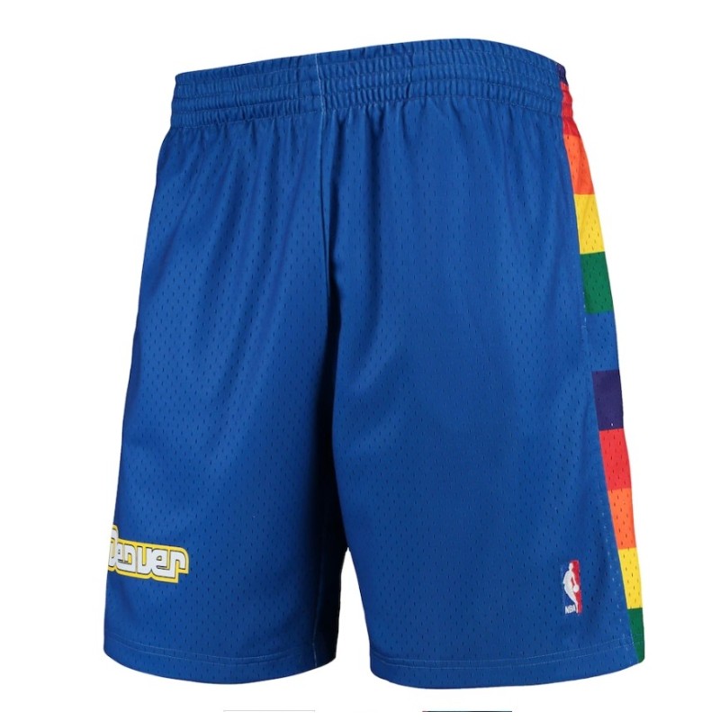 Men's Royal Denver Nuggets Big & Tall Hardwood Classics Team Swingman Shorts